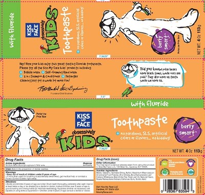 Kmf 65364-404 Kids Toothpaste Berry Smart (Kmf 65364 404 Kids Toothpaste Berry Smart)